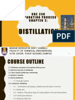 Distillation: C H E 2 4 6 Separation Process