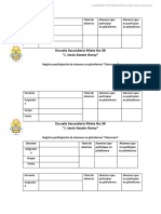 Registro de Participación Alumnos