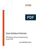 Drying Out and Heating-Up of Refractory Linings