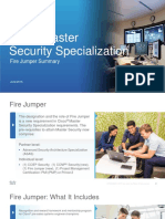 Cisco Master Security Specialization: Fire Jumper Summary