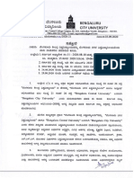 Circular Renaming of Bengaluru Central University As Bengaluru City University 1 - Compressed PDF