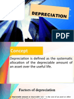 Depreciation Depreciation