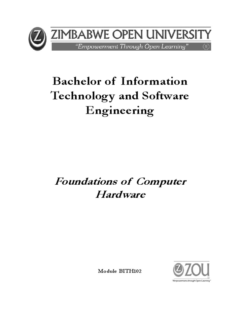 BITH102 Foundations of Computer Hardware | PDF | Digital Signal ...