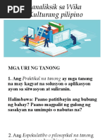 Pagsulat NG Introduction at Background | PDF