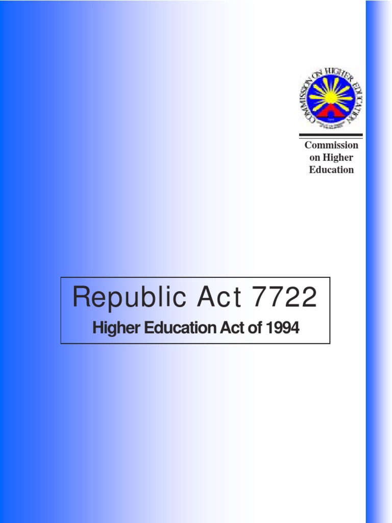republic-act-7722-pdf-president-of-the-philippines-world-politics