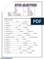 Comparative Adjectives