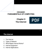 The Internet: CSCA0201 Fundamentals of Computing