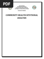 Community Health Situtional Analysis