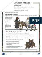 The Great Plague Differentiated Reading Comprehension Activity PDF