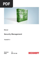 Security Management: Manual