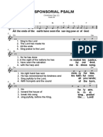 Christmas Day - RESPONSORIAL PSALM - 25 December PDF