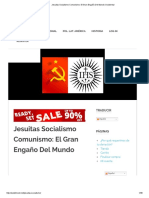 Jesuitas Socialismo Comunismo - El Gran Engaño Del Mundo Occidental