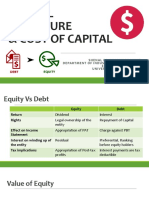 CAPITAL STRUCTURE and COC