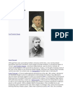 Gauss and Poincaré
