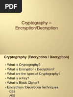 Cryptographypptslideshare 130224053459 Phpapp01 PDF