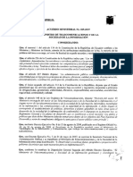 Acuerdo Ministerial No. 025 2019 EGSI Versión 2.0 Compressed