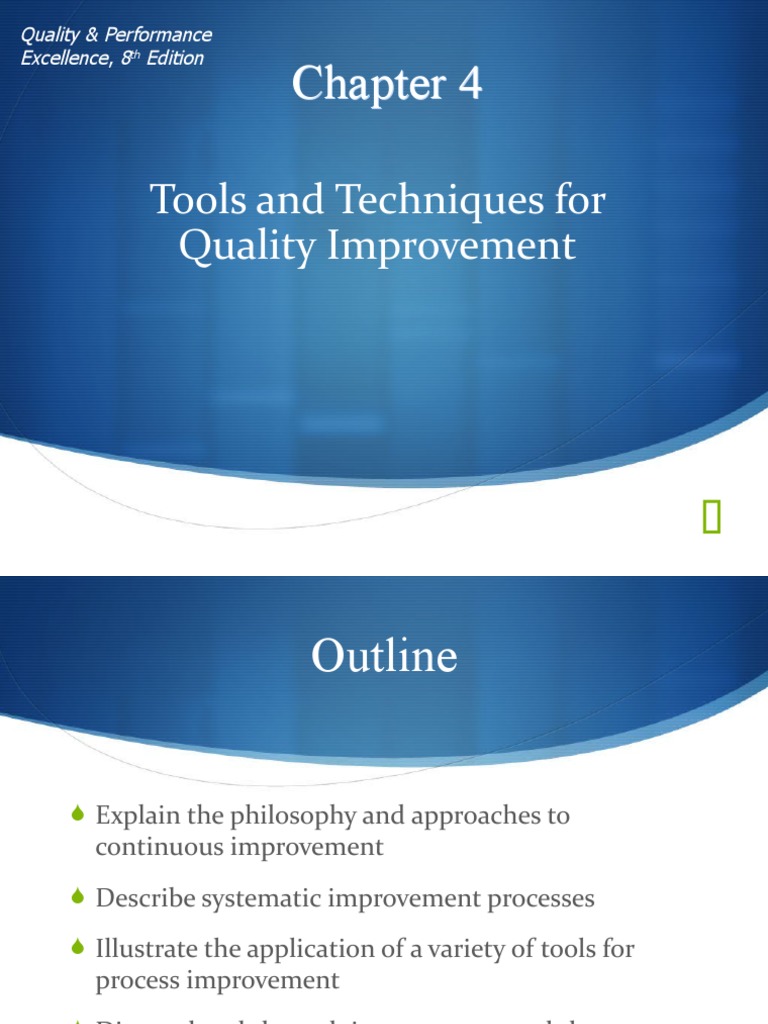 Quality and Performance Excellence 8E Chapter 4 | PDF | Creativity ...