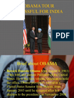 Is Obama Tour Successful For India