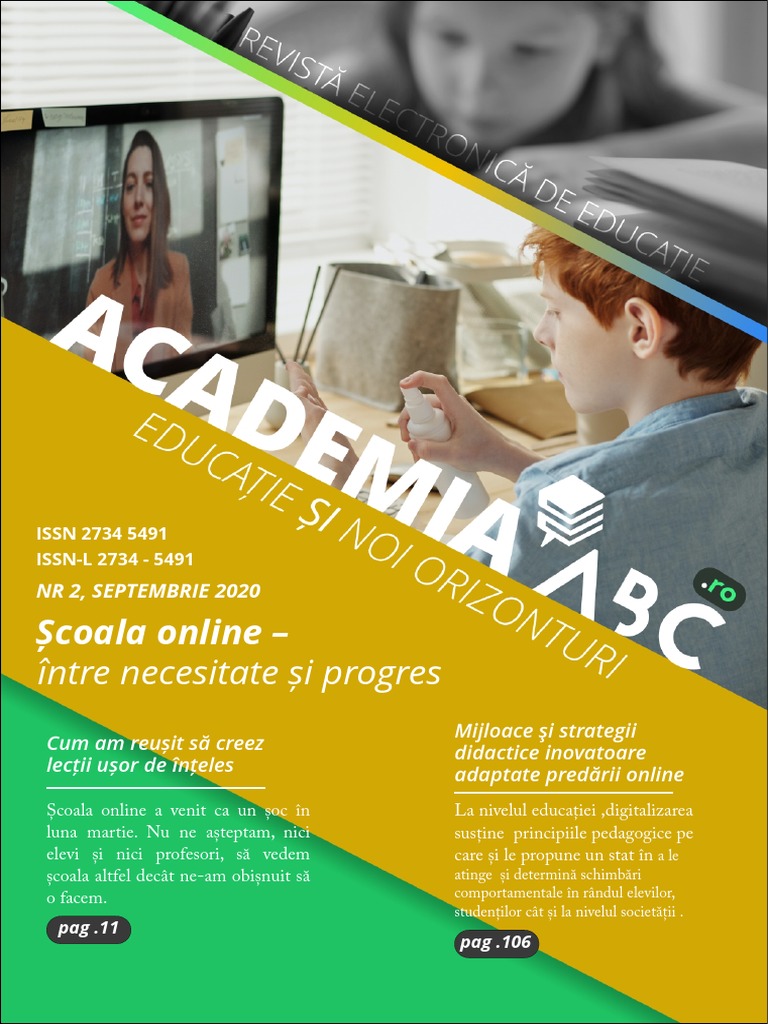 Școala Online - Între Necesitate Și Progres PDF | PDF