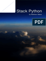 Full Stack Python Matthew Makai