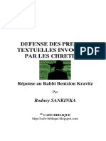 Défense Des Preuves Textuelles Chrétiens PDF