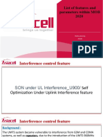 List of Features and Parameters Within MOB 2020: Radio Planning Diyala by Saif Haider
