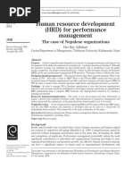 Human Resource Development For Performance Managemnet PDF