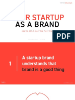 Your Startup: As A Brand