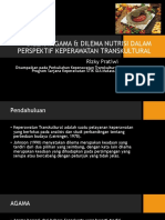 Dilema Nutrisi Dalam Perspektif Keperawatan Transkultural - Archive