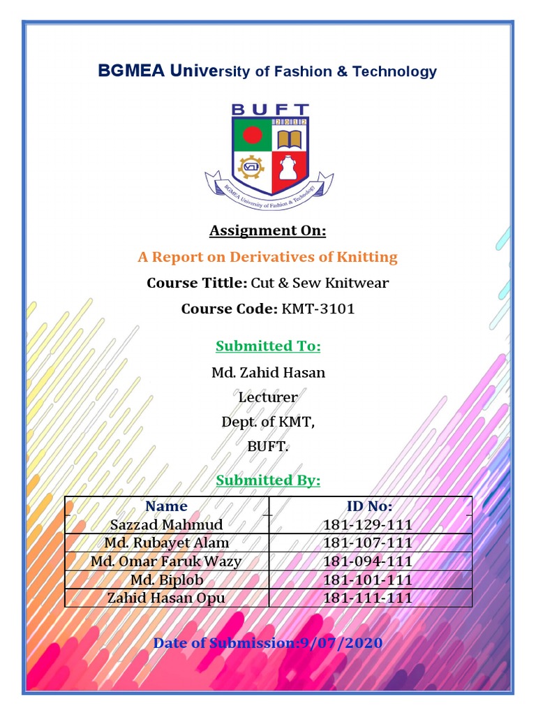 Cut Sew Assignment Pdf