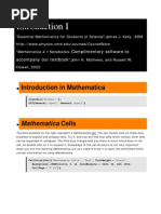 Introduction in Mathematica