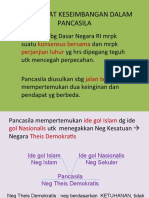 Sifat - Sifat Keseimbangan Pancasila