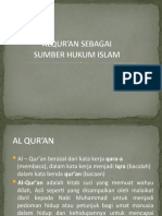 Alquran Sumber Hukum Islam