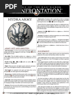 Hydra Army: Army Gift and Abilities Equipment