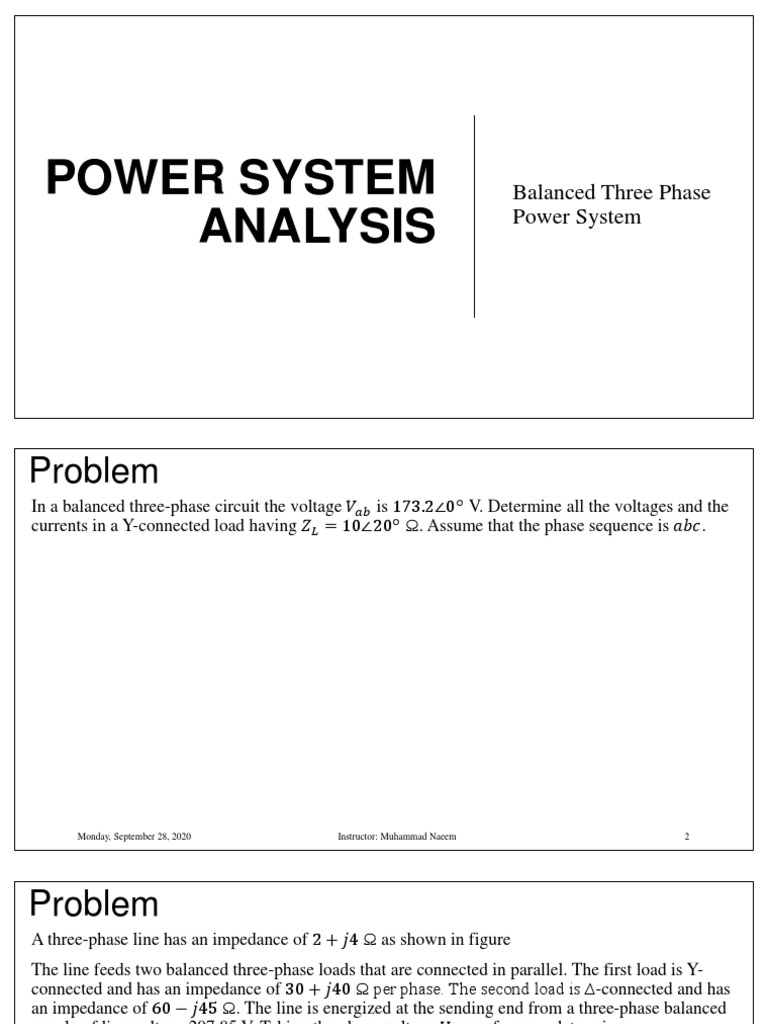 Power System Analysis PDF