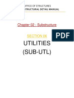 Utilities (SUB-UTL) : Chapter 02 - Substructure