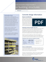 BS 8500 For Building Structures: Concrete Design Information