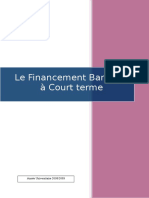 Le Financement Bancaire A Court Terme