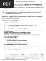 Setting The JAVA - HOME Variable in Windows - Atlassian Documentation