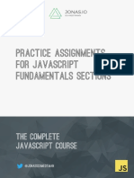 Practice Assignments For Javascript Fundamentals Sections: The Complete Javascript Course