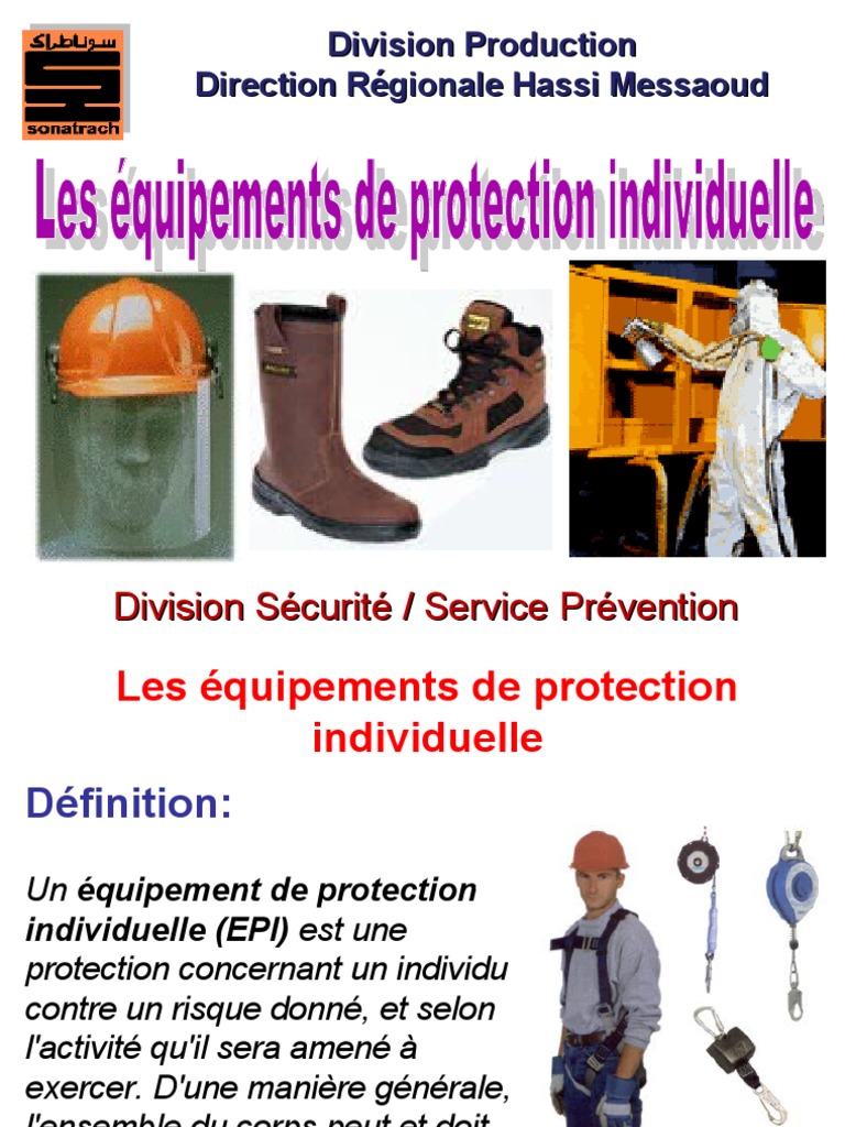 03.les Équipements de Protection Individuelle, PDF, Atmosphère de la  Terre