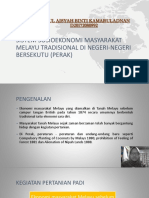 SISTEM SOSIOEKONOMI Masyarakat Melayu Tradisional Di NEGERI-NEGERI BERSEKUTU PDF