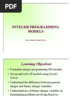 Integer Programming