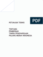 Juknis Pemberian Penghargaan PMI