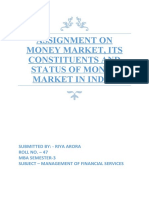 Assignment On Money Market