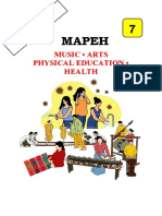 Mapeh 7: Music - Arts Physical Education - Health