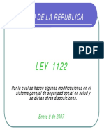 Presentacion LEY 1122