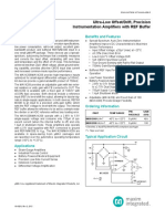 MAX4208/MAX4209 Ultra-Low Offset/Drift, Precision Instrumentation Amplifiers With REF Buffer