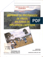 Sistemas de Producción de Fríjol en Zonas de Influencia Cafetera.