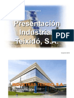 Presentación ITSA - Industrias Teixidó